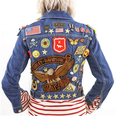 best denim jacket with patches.